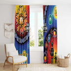 NAIDOC 2025 Our Voices Their Legacy Window Curtain