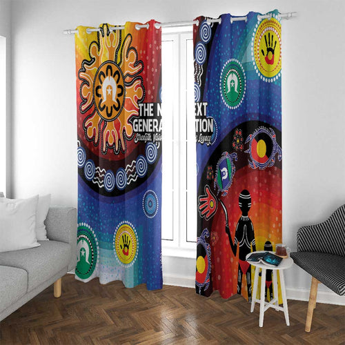 NAIDOC 2025 Our Voices Their Legacy Window Curtain