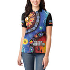 NAIDOC 2025 Our Voices Their Legacy Women Polo Shirt