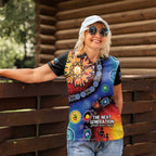 NAIDOC 2025 Our Voices Their Legacy Women Polo Shirt