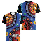 NAIDOC 2025 Our Voices Their Legacy Women V-Neck T-Shirt