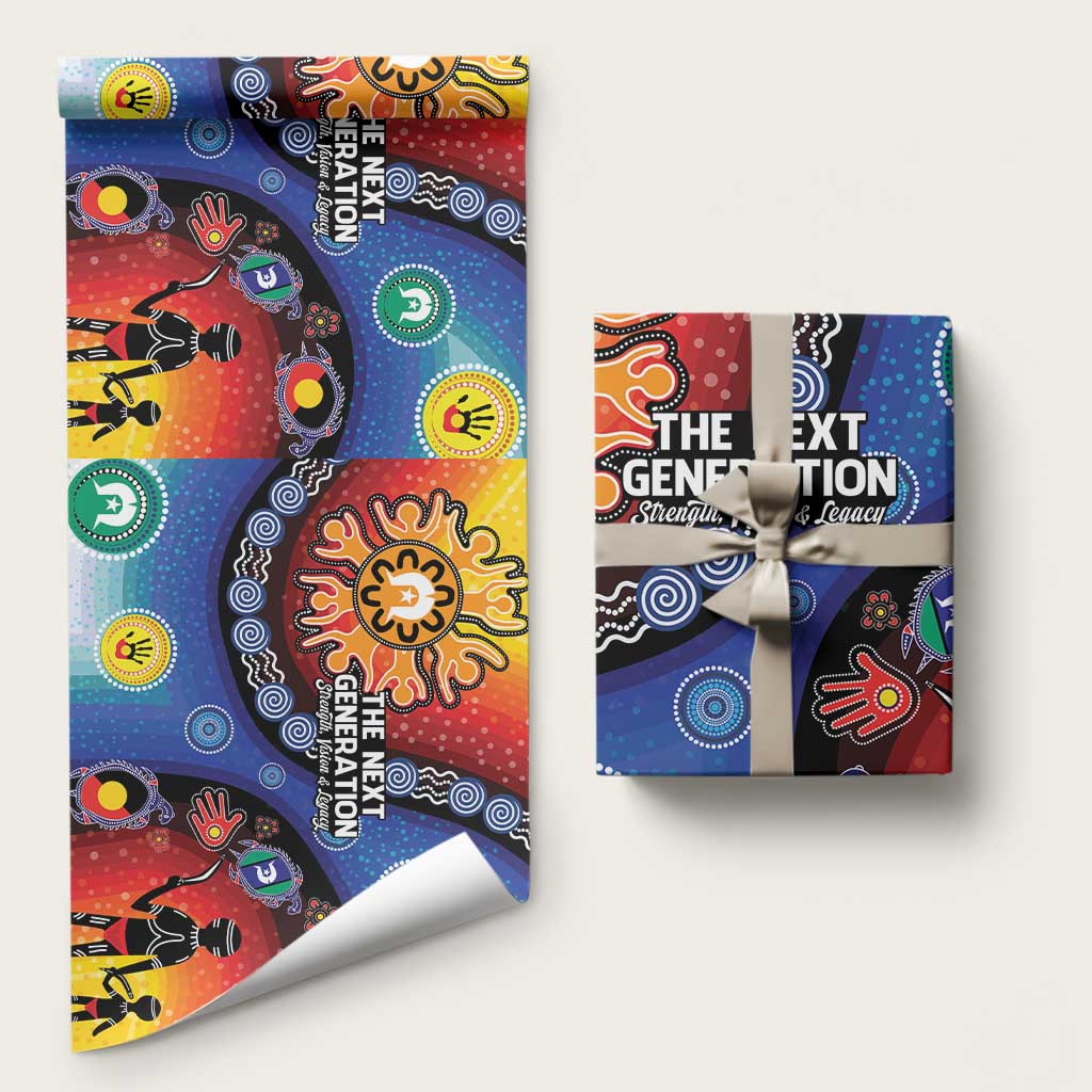 NAIDOC 2025 Our Voices Their Legacy Wrapping Paper - Aussie Hoodie