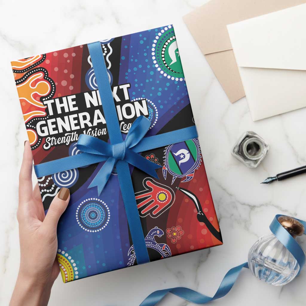 NAIDOC 2025 Our Voices Their Legacy Wrapping Paper - Aussie Hoodie