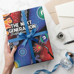 NAIDOC 2025 Our Voices Their Legacy Wrapping Paper - Aussie Hoodie