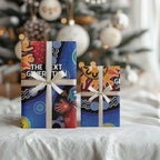 NAIDOC 2025 Our Voices Their Legacy Wrapping Paper - Aussie Hoodie