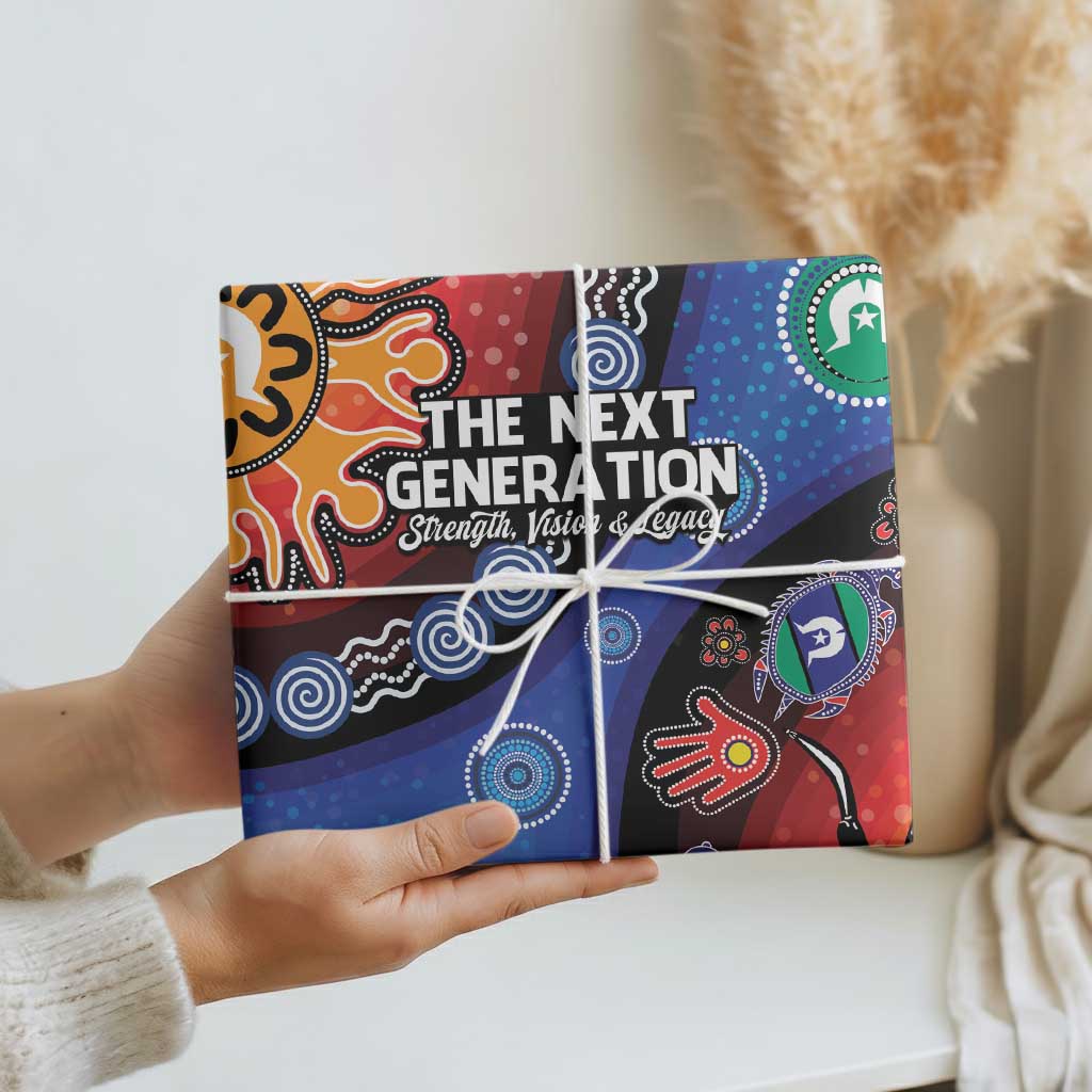NAIDOC 2025 Our Voices Their Legacy Wrapping Paper - Aussie Hoodie