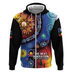 NAIDOC 2025 Our Voices Their Legacy Zip Hoodie
