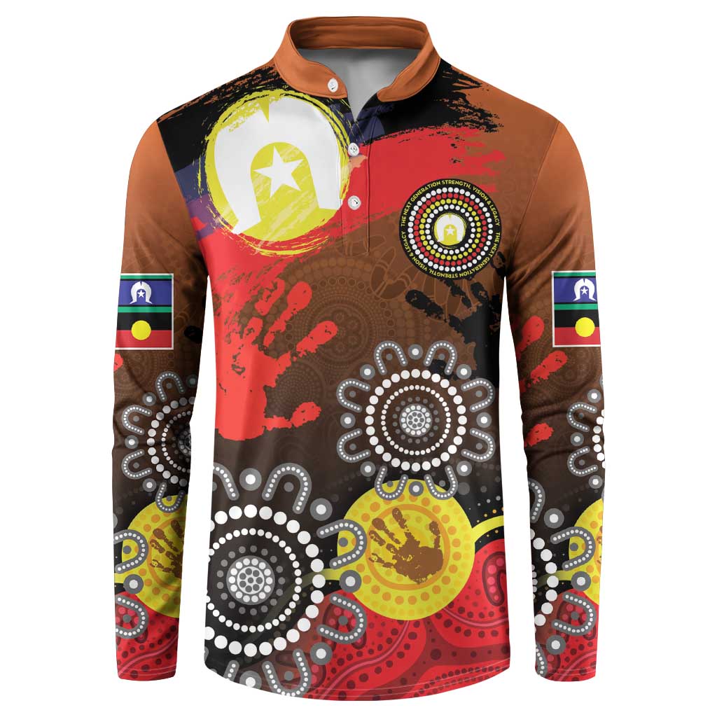 NAIDOC 2025 The Next Generation Button Sweatshirt Aboriginal-Islanders Inspired Story