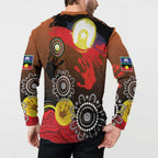 NAIDOC 2025 The Next Generation Button Sweatshirt Aboriginal-Islanders Inspired Story
