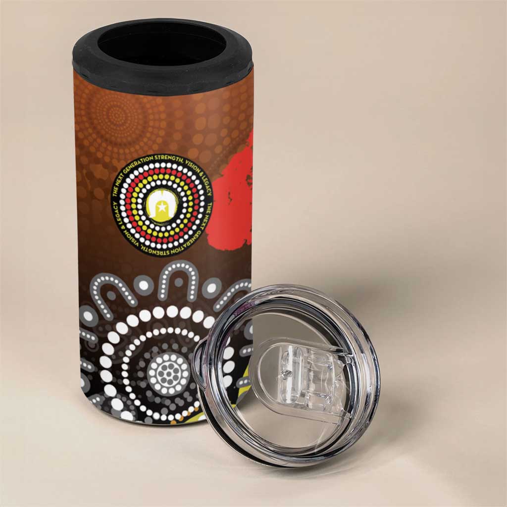 NAIDOC 2025 The Next Generation 4 in 1 Can Cooler Tumbler Aboriginal-Islanders Inspired Story