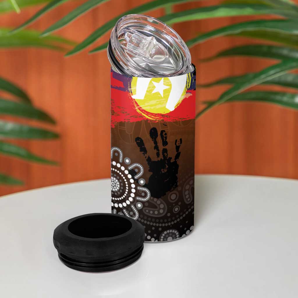 NAIDOC 2025 The Next Generation 4 in 1 Can Cooler Tumbler Aboriginal-Islanders Inspired Story