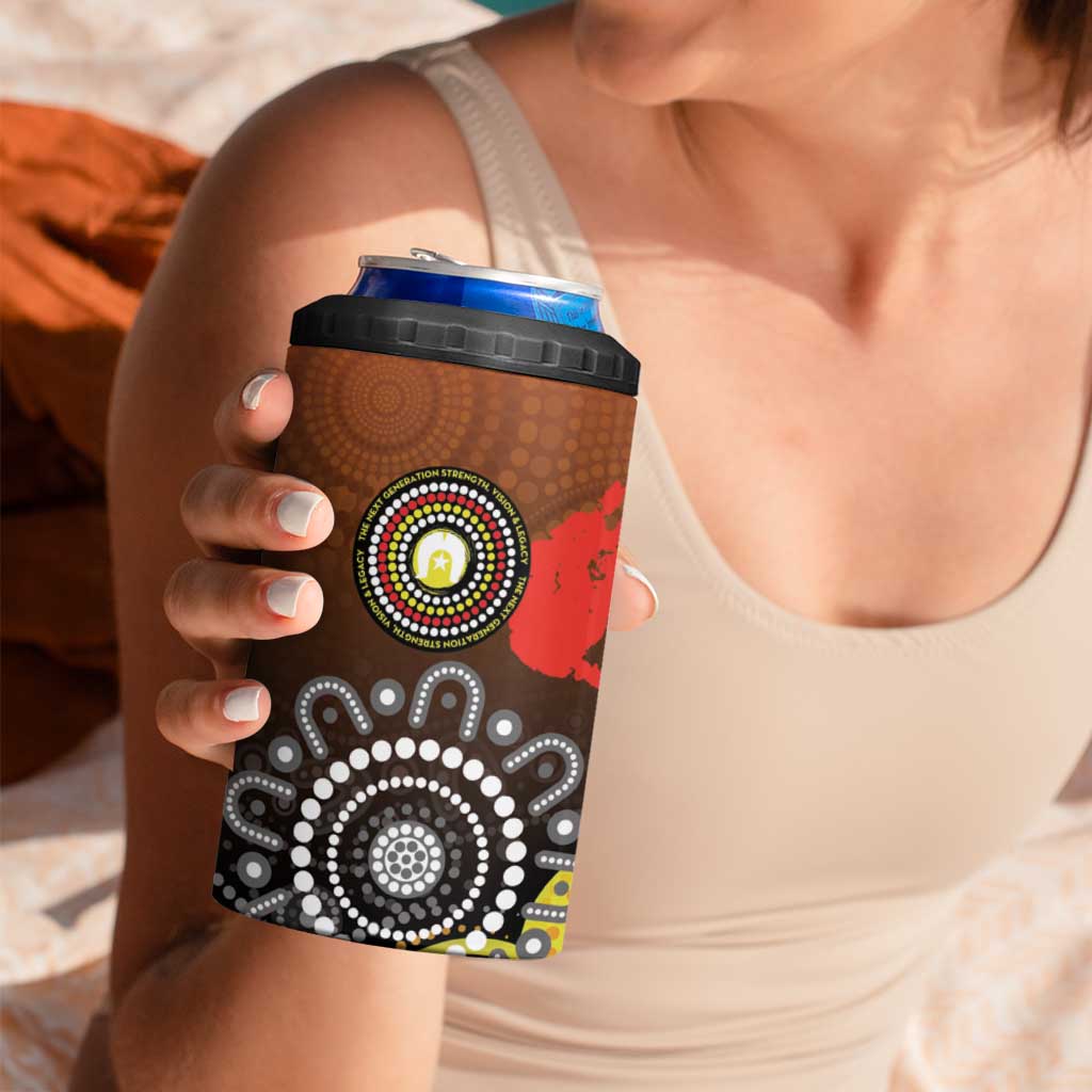 NAIDOC 2025 The Next Generation 4 in 1 Can Cooler Tumbler Aboriginal-Islanders Inspired Story