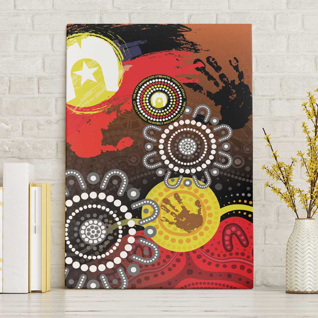 NAIDOC 2025 The Next Generation Canvas Wall Art Aboriginal-Islanders Inspired Story
