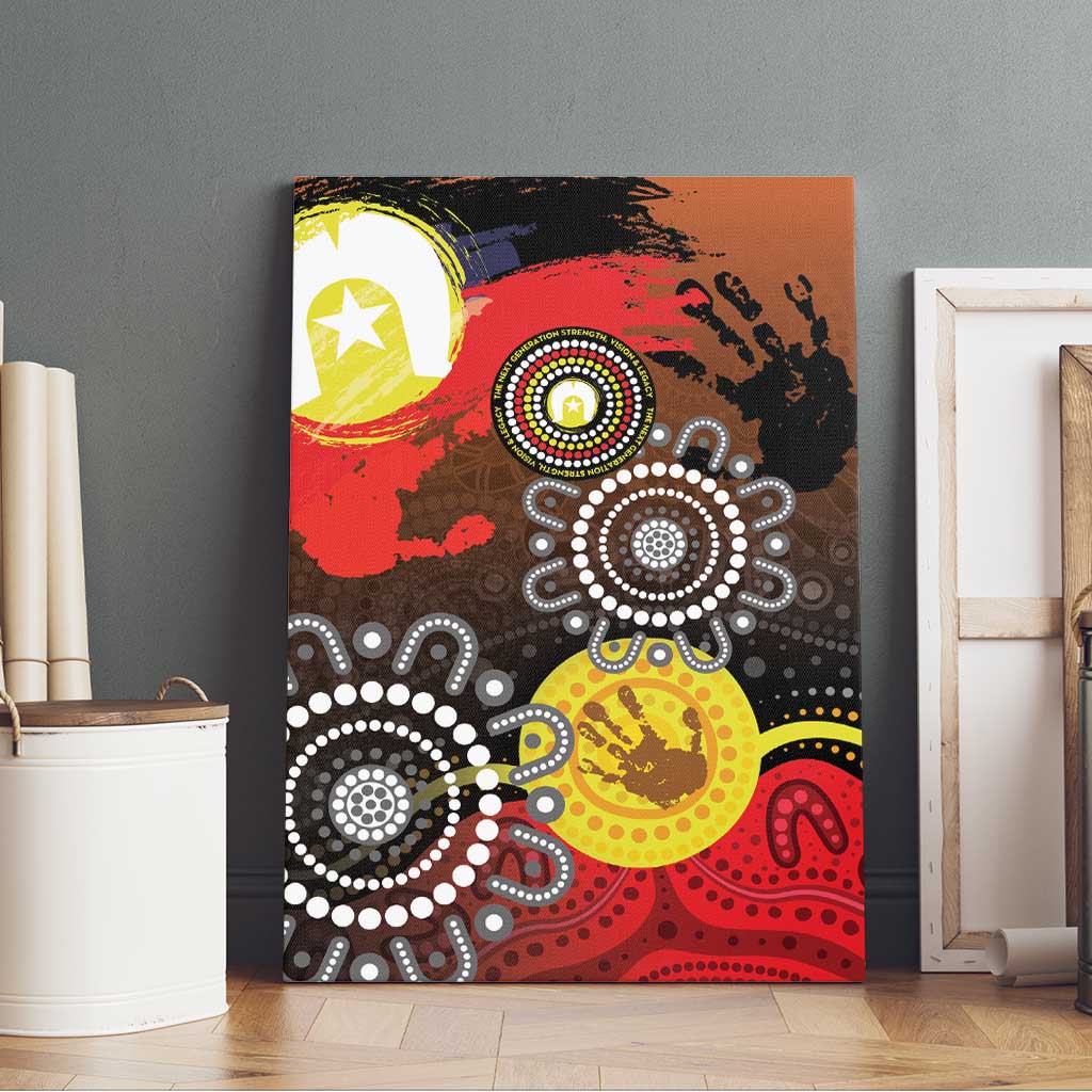 NAIDOC 2025 The Next Generation Canvas Wall Art Aboriginal-Islanders Inspired Story