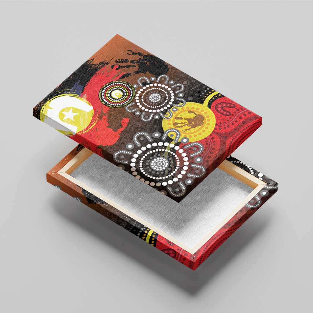 NAIDOC 2025 The Next Generation Canvas Wall Art Aboriginal-Islanders Inspired Story
