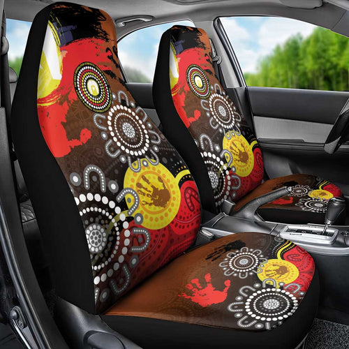 NAIDOC 2025 The Next Generation Car Seat Cover Aboriginal-Islanders Inspired Story