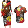 NAIDOC 2025 The Next Generation Couples Matching Long Sleeve Bodycon Dress and Hawaiian Shirt Aboriginal-Islanders Inspired Story
