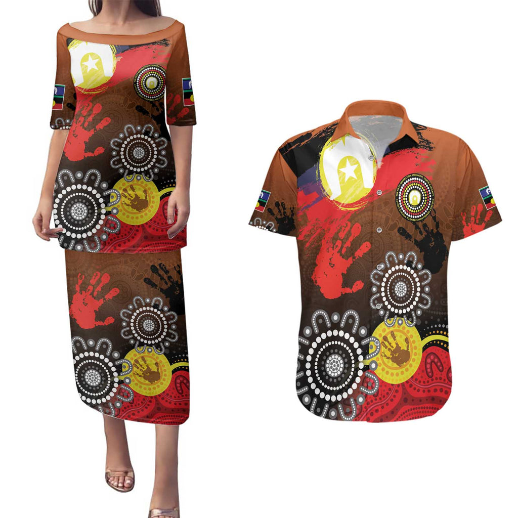 NAIDOC 2025 The Next Generation Couples Matching Puletasi and Hawaiian Shirt Aboriginal-Islanders Inspired Story