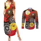 NAIDOC 2025 The Next Generation Couples Matching Summer Maxi Dress and Long Sleeve Button Shirt Aboriginal-Islanders Inspired Story