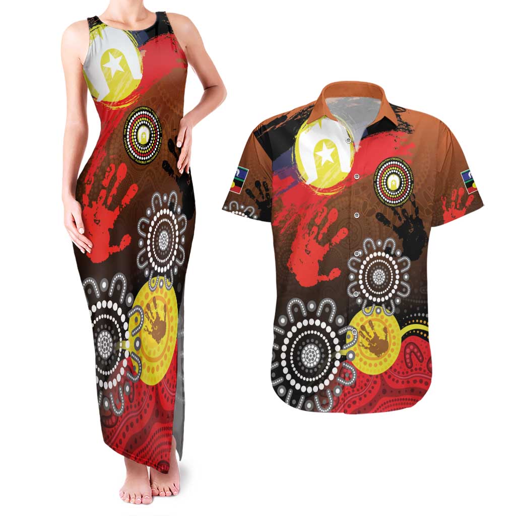 NAIDOC 2025 The Next Generation Couples Matching Tank Maxi Dress and Hawaiian Shirt Aboriginal-Islanders Inspired Story