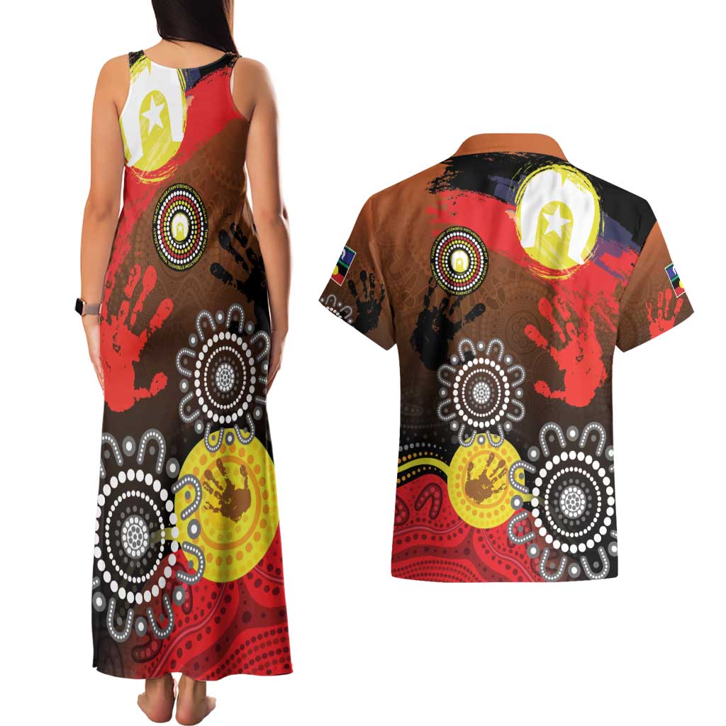 NAIDOC 2025 The Next Generation Couples Matching Tank Maxi Dress and Hawaiian Shirt Aboriginal-Islanders Inspired Story