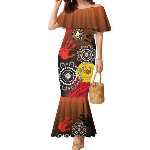NAIDOC 2025 The Next Generation Family Matching Mermaid Dress and Hawaiian Shirt Aboriginal-Islanders Inspired Story