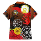 NAIDOC 2025 The Next Generation Family Matching Off Shoulder Maxi Dress and Hawaiian Shirt Aboriginal-Islanders Inspired Story