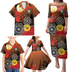 NAIDOC 2025 The Next Generation Family Matching Puletasi and Hawaiian Shirt Aboriginal-Islanders Inspired Story