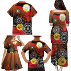 NAIDOC 2025 The Next Generation Family Matching Puletasi and Hawaiian Shirt Aboriginal-Islanders Inspired Story