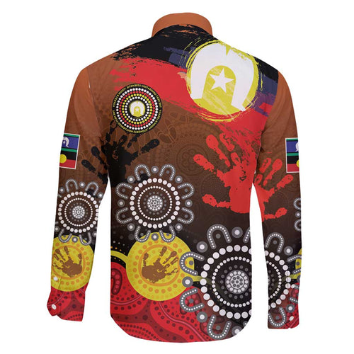 NAIDOC 2025 The Next Generation Family Matching Short Sleeve Bodycon Dress and Hawaiian Shirt Aboriginal-Islanders Inspired Story