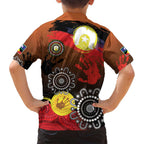 NAIDOC 2025 The Next Generation Family Matching Summer Maxi Dress and Hawaiian Shirt Aboriginal-Islanders Inspired Story