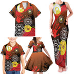 NAIDOC 2025 The Next Generation Family Matching Tank Maxi Dress and Hawaiian Shirt Aboriginal-Islanders Inspired Story