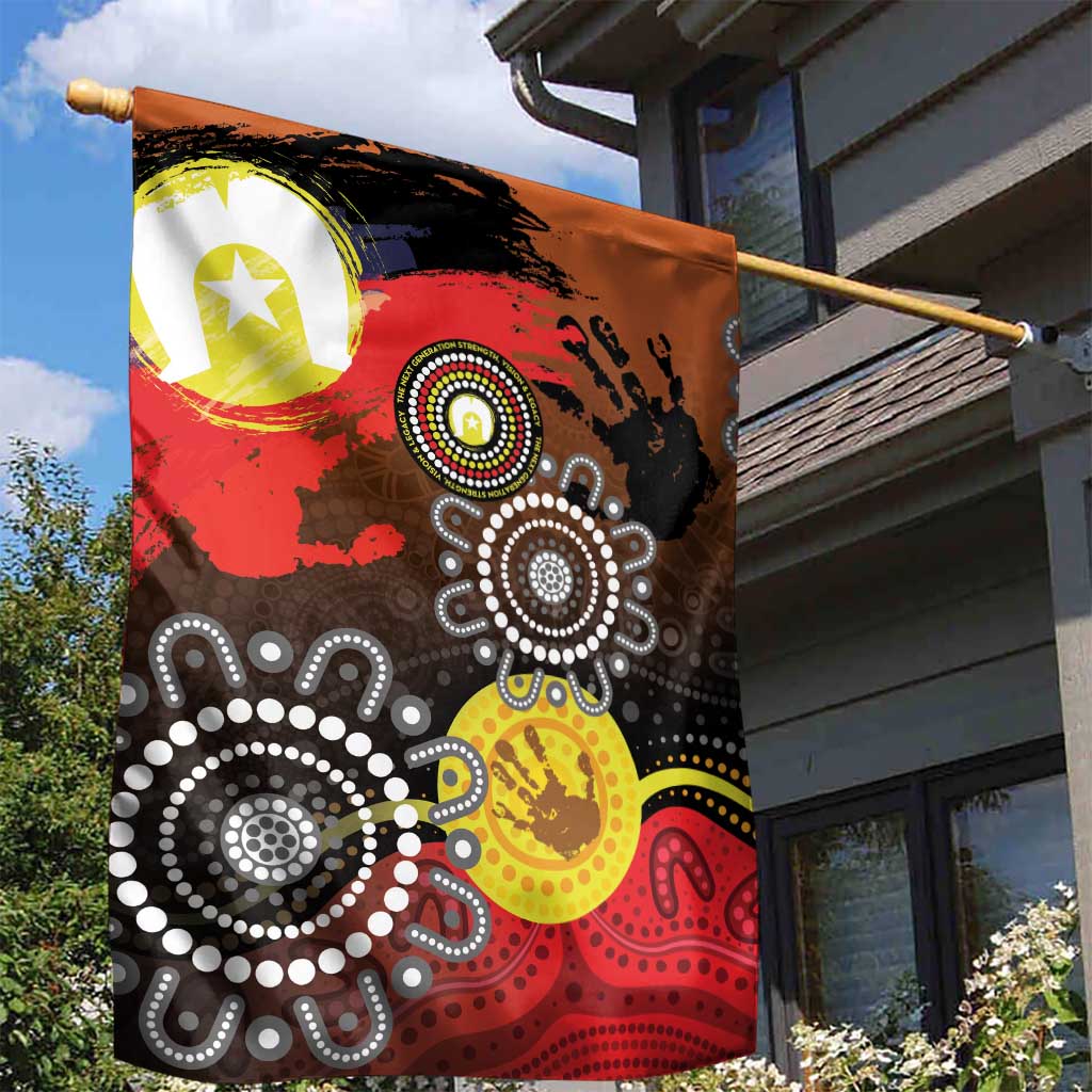 NAIDOC 2025 The Next Generation Garden Flag Aboriginal-Islanders Inspired Story