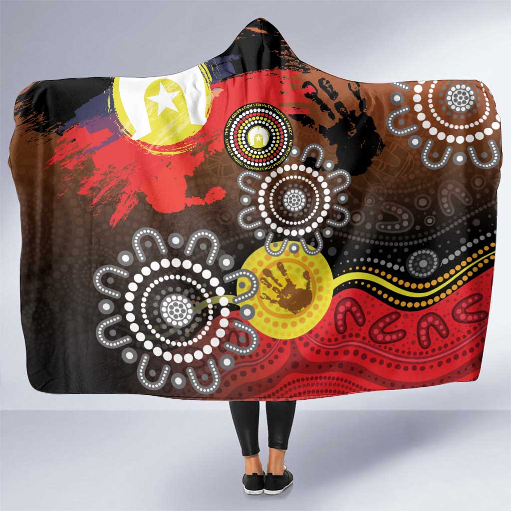 NAIDOC 2025 The Next Generation Hooded Blanket Aboriginal-Islanders Inspired Story