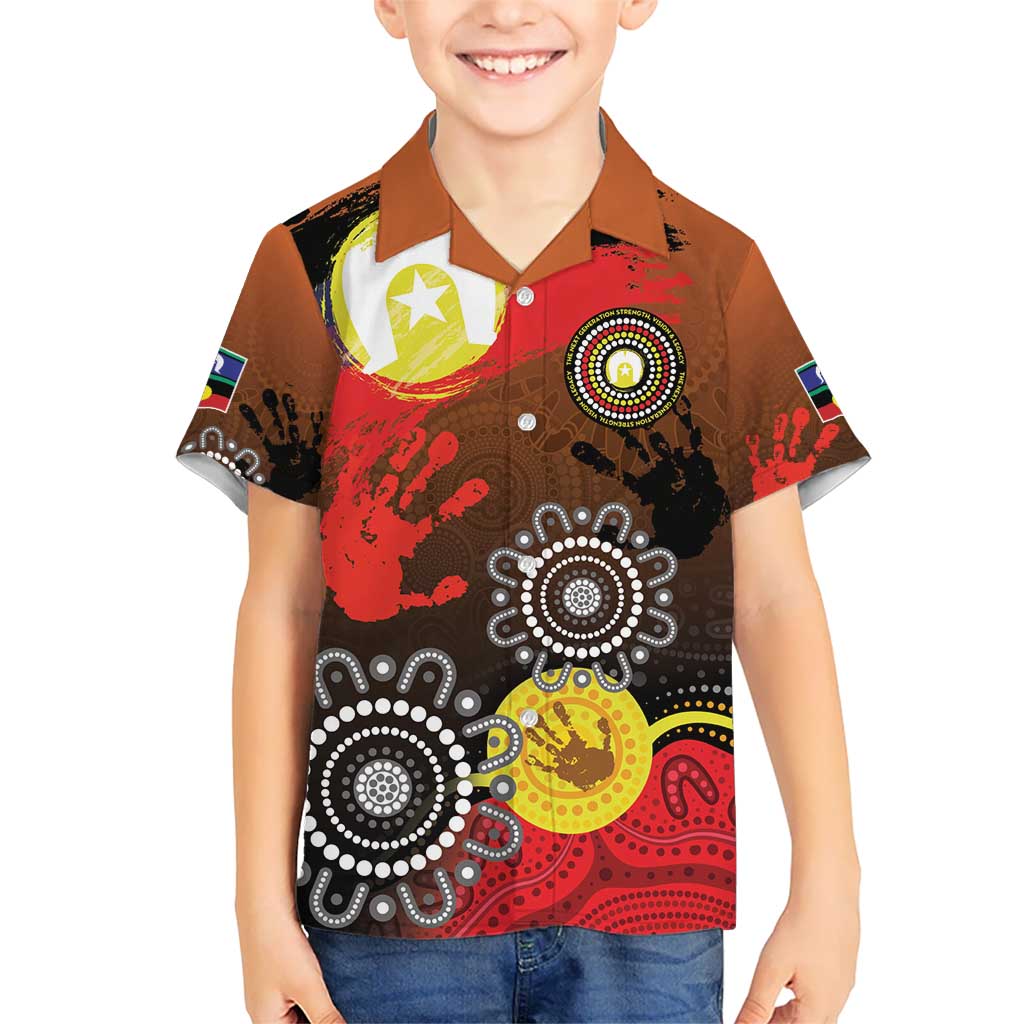 NAIDOC 2025 The Next Generation Kid Hawaiian Shirt Aboriginal-Islanders Inspired Story