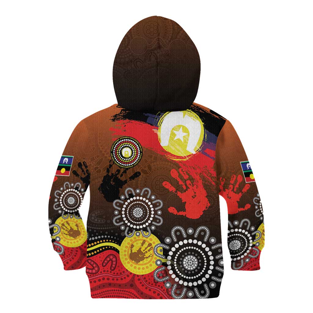 NAIDOC 2025 The Next Generation Kid Hoodie Aboriginal-Islanders Inspired Story