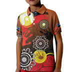 NAIDOC 2025 The Next Generation Kid Polo Shirt Aboriginal-Islanders Inspired Story