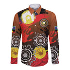 NAIDOC 2025 The Next Generation Long Sleeve Button Shirt Aboriginal-Islanders Inspired Story