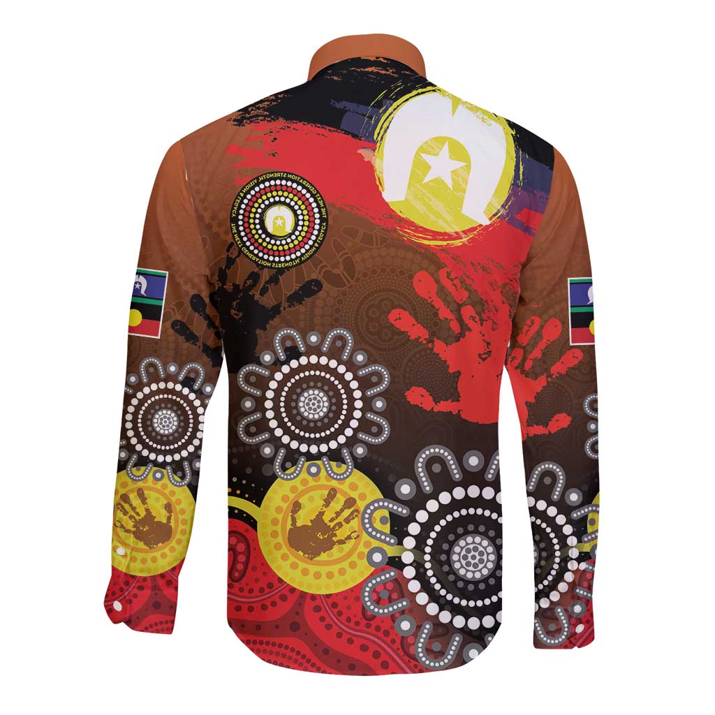 NAIDOC 2025 The Next Generation Long Sleeve Button Shirt Aboriginal-Islanders Inspired Story
