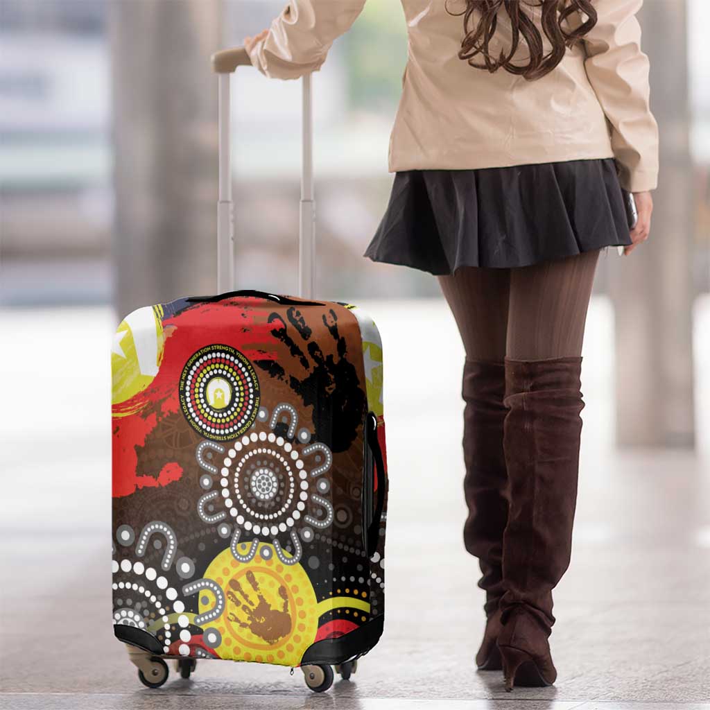 NAIDOC 2025 The Next Generation Luggage Cover Aboriginal-Islanders Inspired Story