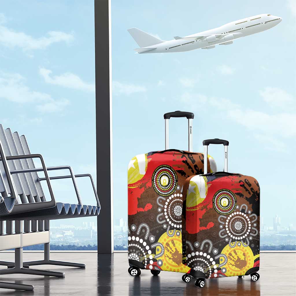 NAIDOC 2025 The Next Generation Luggage Cover Aboriginal-Islanders Inspired Story