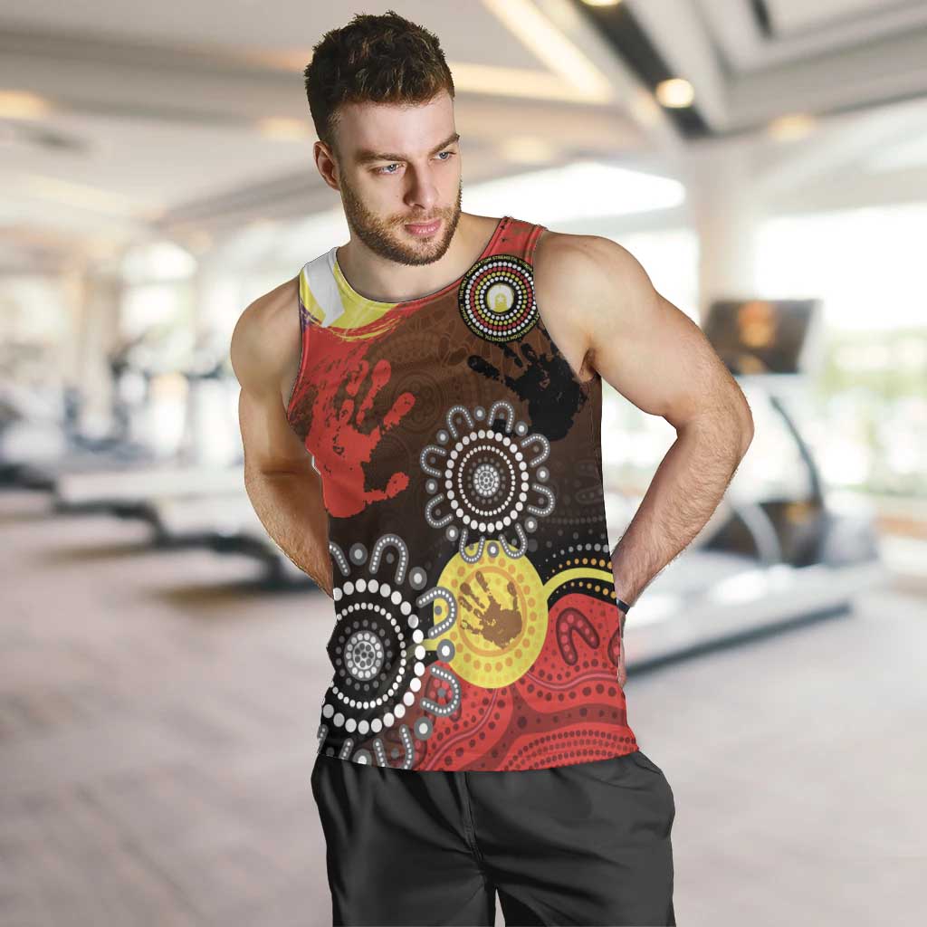 NAIDOC 2025 The Next Generation Men Tank Top Aboriginal-Islanders Inspired Story