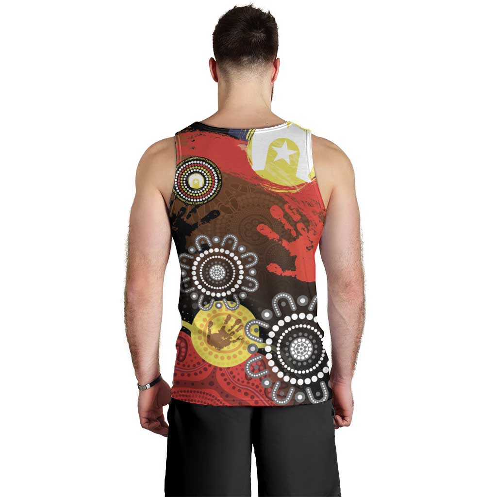 NAIDOC 2025 The Next Generation Men Tank Top Aboriginal-Islanders Inspired Story