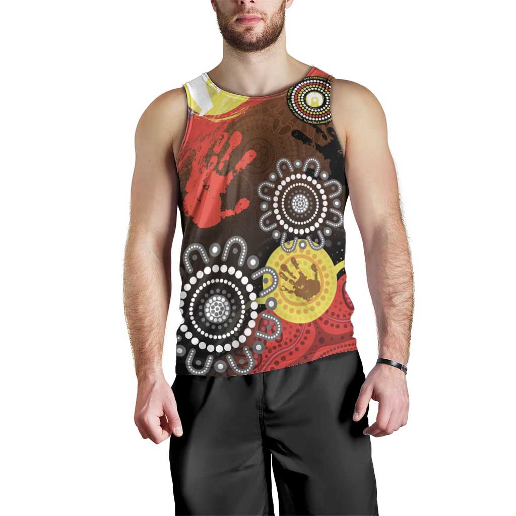 NAIDOC 2025 The Next Generation Men Tank Top Aboriginal-Islanders Inspired Story