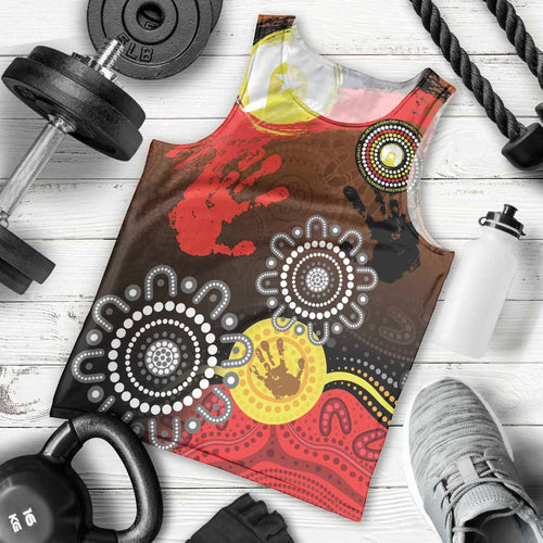 NAIDOC 2025 The Next Generation Men Tank Top Aboriginal-Islanders Inspired Story
