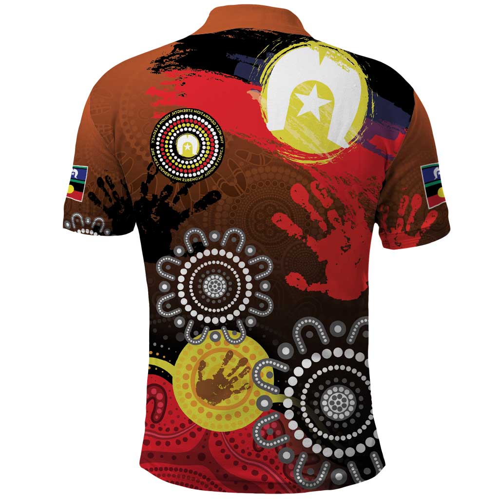 NAIDOC 2025 The Next Generation Polo Shirt Aboriginal-Islanders Inspired Story