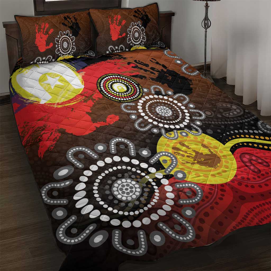 NAIDOC 2025 The Next Generation Quilt Bed Set Aboriginal-Islanders Inspired Story