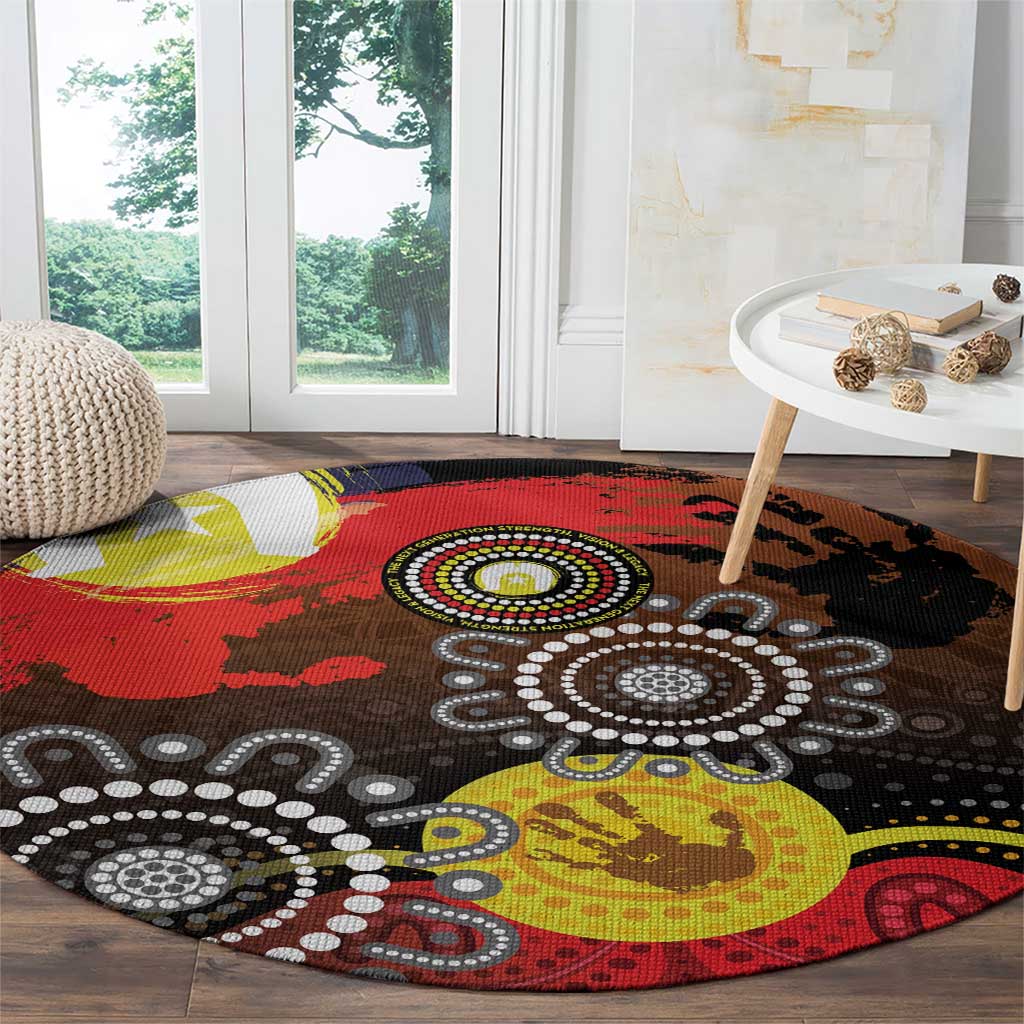 NAIDOC 2025 The Next Generation Round Carpet Aboriginal-Islanders Inspired Story