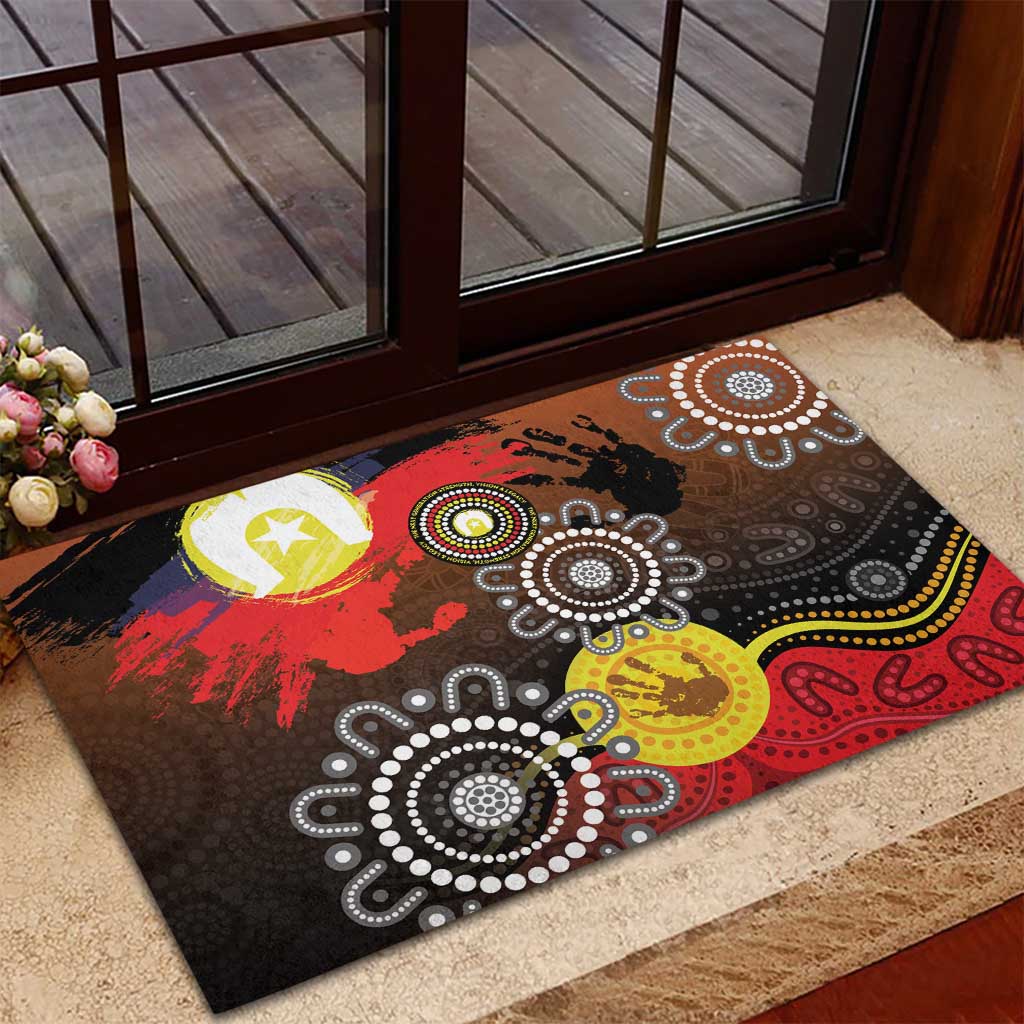 NAIDOC 2025 The Next Generation Rubber Doormat Aboriginal-Islanders Inspired Story