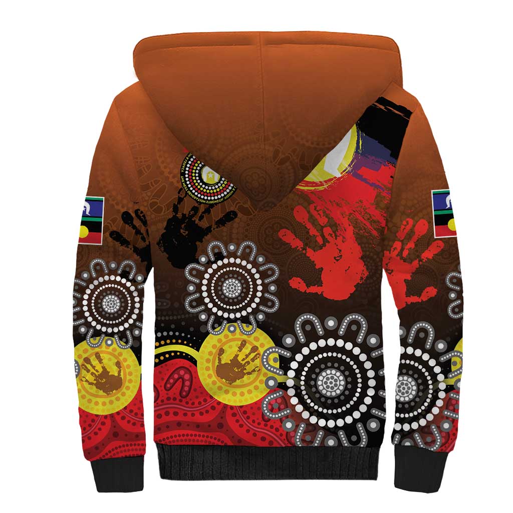 NAIDOC 2025 The Next Generation Sherpa Hoodie Aboriginal-Islanders Inspired Story